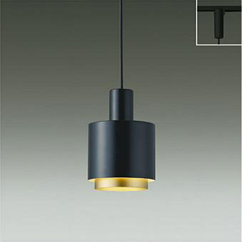 DAIKO Double shade ペンダント黒（ゴールド塗装） DPN-41410Y