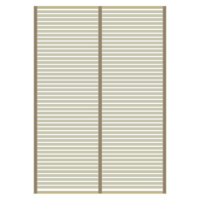 WOODONE H2600無垢の木のパーテーション2スパン 002_PWPK262-W-NL