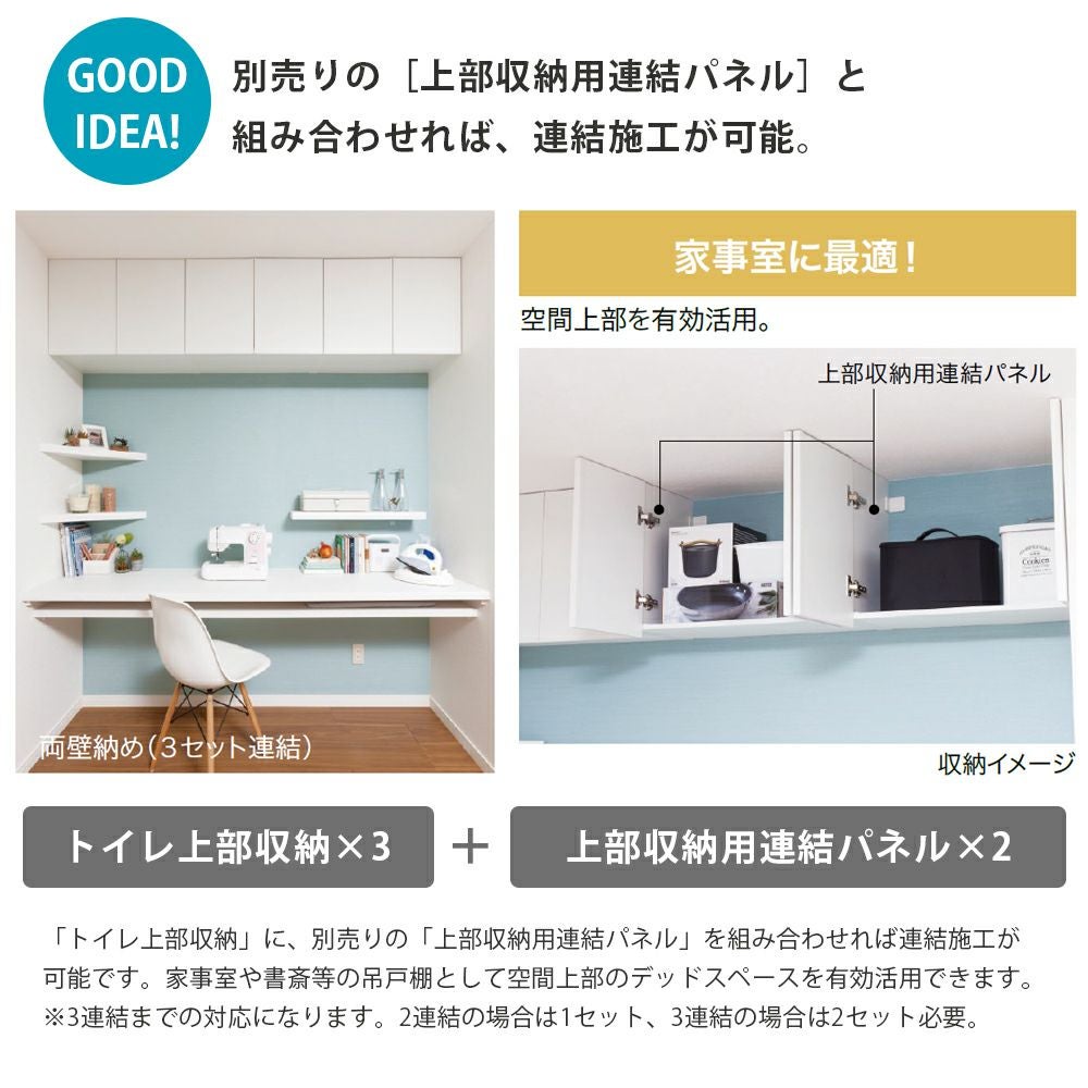 南海プライウッド トイレ上部収納 扉付き TJHD-CW-A