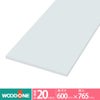 ウッドワン 仕上げてる棚板 白無地の棚（厚み20mm） 奥行き600mm×間口765ｍｍ （ホワイト色）STT0765O-D1I-W