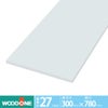 ウッドワン 仕上げてる棚板 白無地の棚（厚み27mm） 奥行き300mm×間口780ｍｍ （ホワイト色）STF0780I-F1I-W
