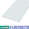 ウッドワン 仕上げてる棚板 白無地の棚（厚み27mm） 奥行き450mm×間口1465ｍｍ （ホワイト色）STF1465N-F1I-W