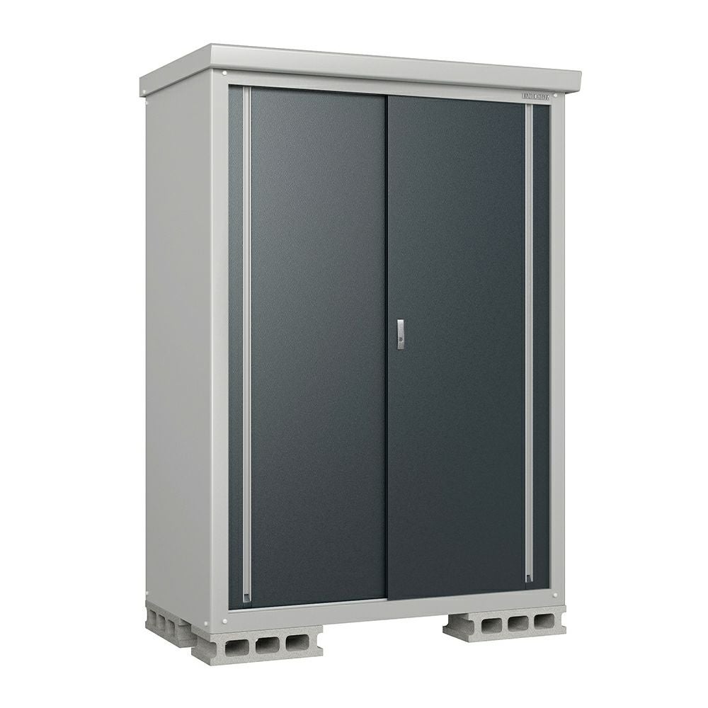 ダイケン 小型物置 DM-GY137 間口1285mm×奥行580mm×高さ1750mm｜建材