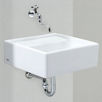 LIXIL S-17/BW1 小形多目的流し 排水付セット 壁排水 床排水 取付金具 