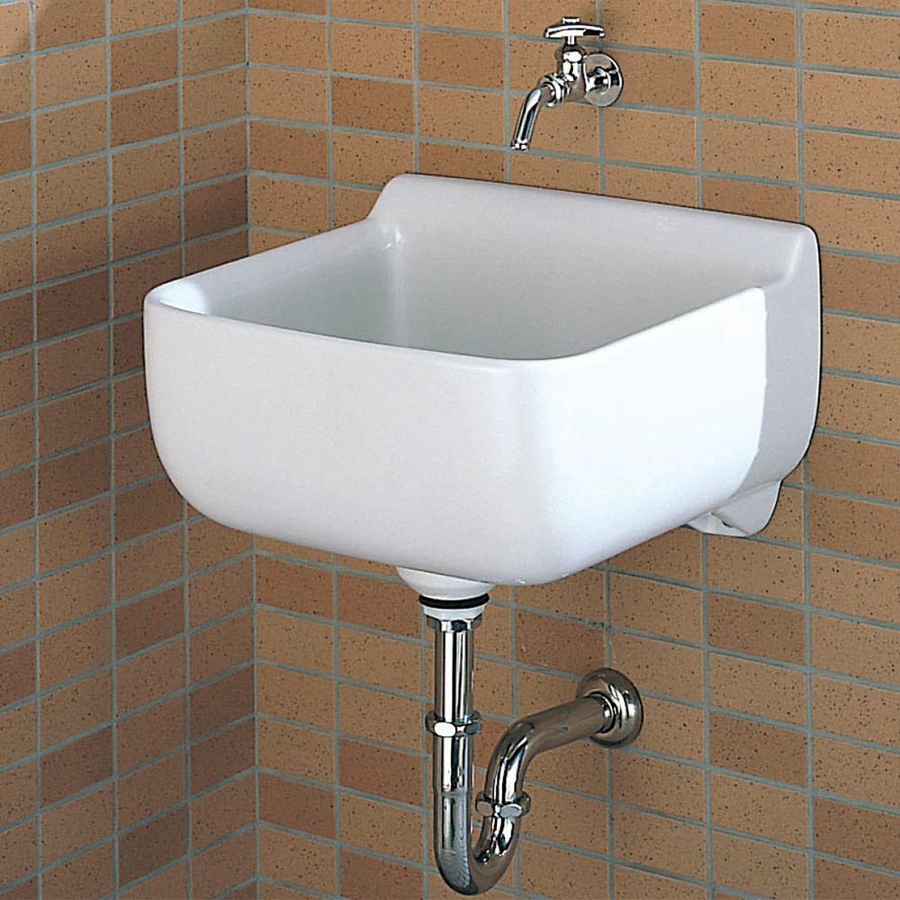 TOTO  トートー 洗面台 SK510D 手洗器 洗面ボウル マルチシンク 多目的シンク スロップシンク 壁掛け ② A1419 TOTO SK510D スロップシンク マルチシンク(大形) パステルアイボリー