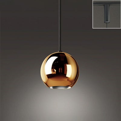 オーデリック ペンダントライト OP252856R LED一体型 ダクトレール取付専用 真鍮（金メッキ）