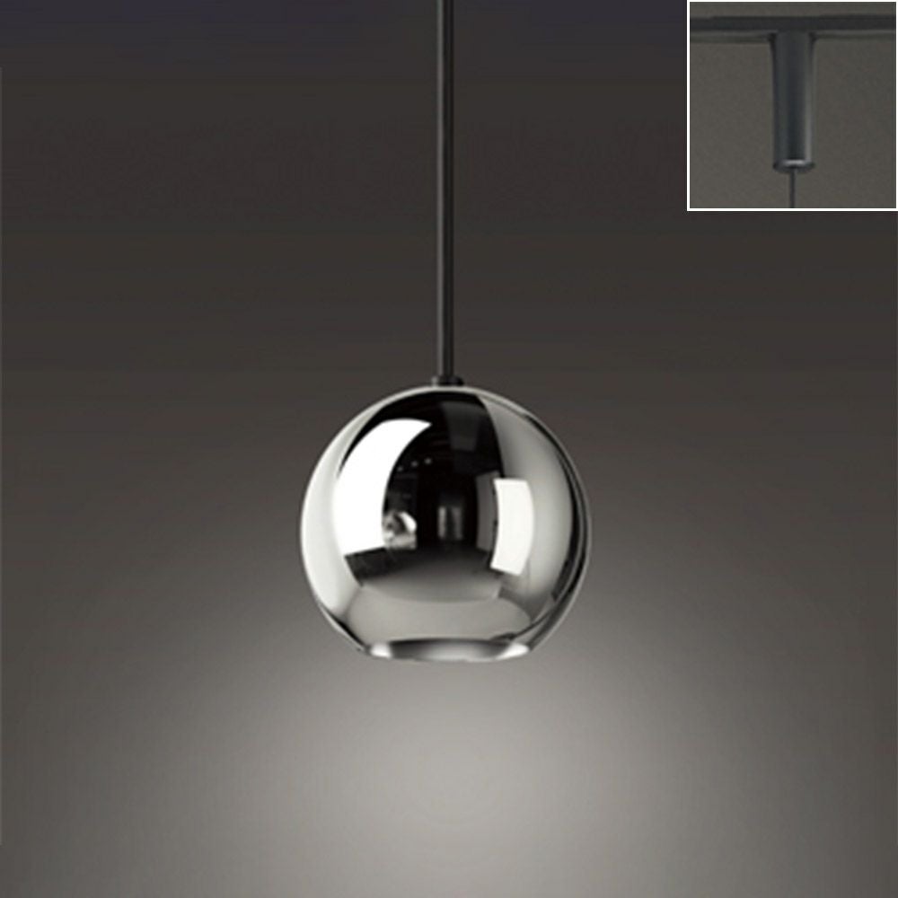 オーデリック ペンダントライト OP252858R LED一体型 ダクトレール取付専用 真鍮（ニッケルメッキ）