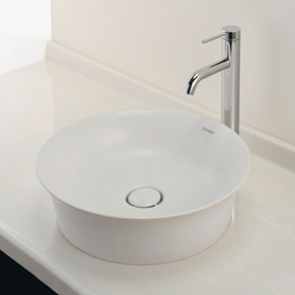 カクダイ #DU-2362430079 丸型洗面器 φ430×H120 DURAVIT 置型 陶器製