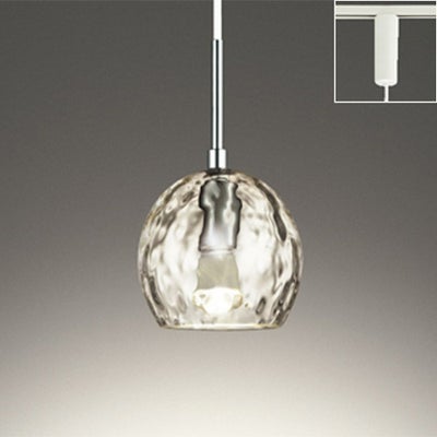 オーデリック ペンダントライト OP252546LR AQUA ガラス ダクトレール取付専用