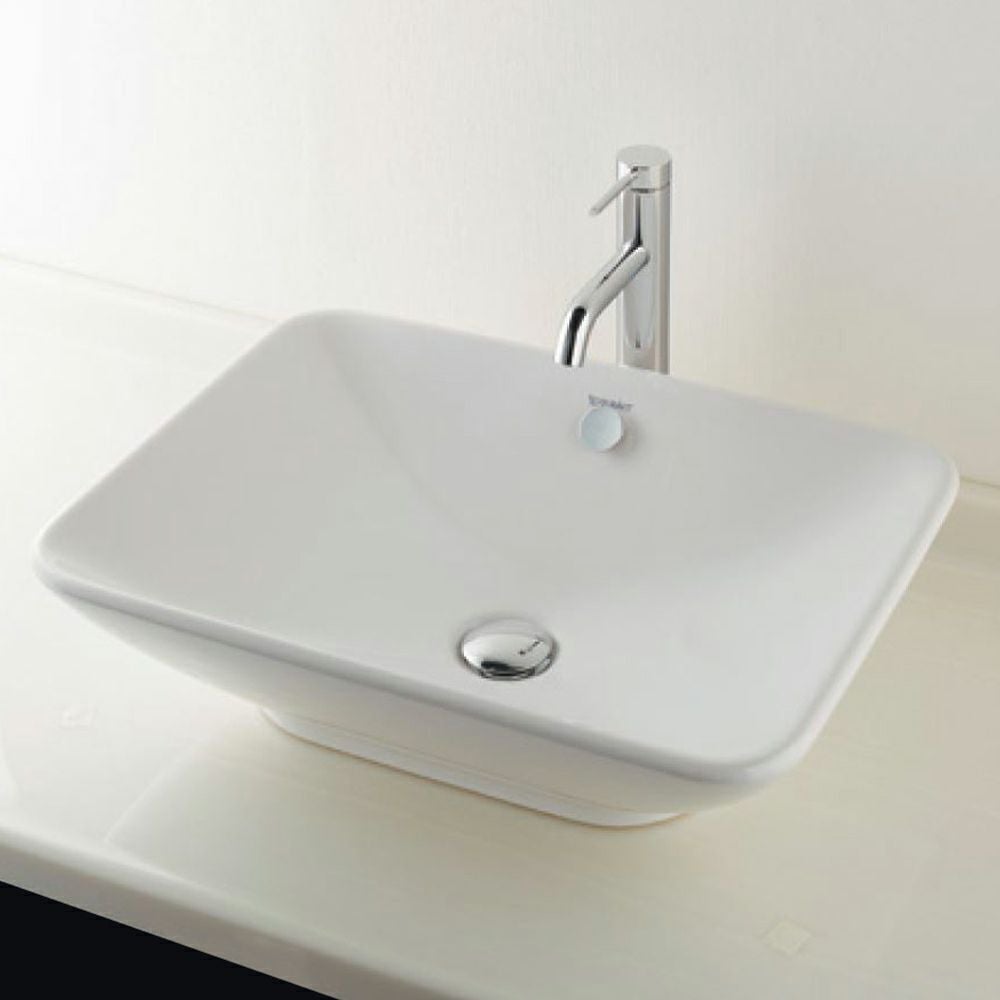 カクダイ #DU-0334520000 角型洗面器 W550×D420×H165 DURAVIT 置型