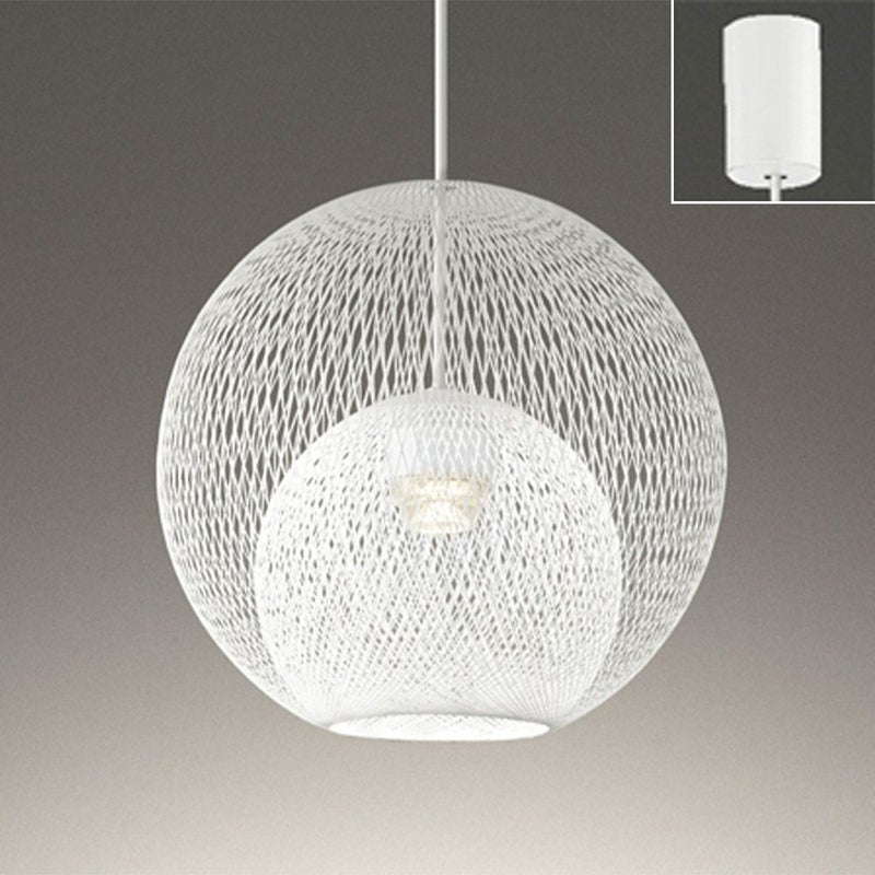 オーデリック ペンダントライト OP252859LR φ300 電球色 吊り下げ 白色 球状 引掛シーリング