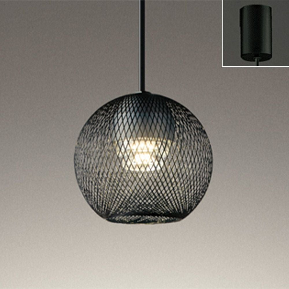 オーデリック ペンダントライト OP252865LR φ130 電球色 吊り下げ 黒色 球状 引掛シーリング