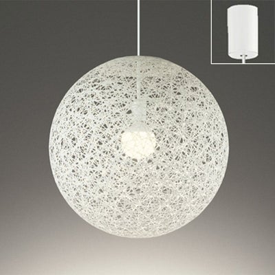 オーデリック ペンダントライト OP252331LR φ495 電球色 吊り下げ 白色 球状 引掛シーリング