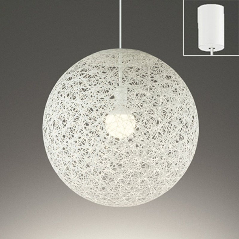 オーデリック ペンダントライト OP252331LR φ495 電球色 吊り下げ 白色 球状 引掛シーリング