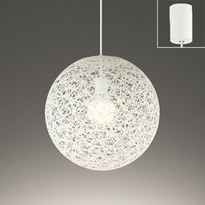 オーデリック ペンダントライト OP252335LR φ390 電球色 吊り下げ 白色 球状 引掛シーリング