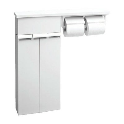 LIXIL TSF-110WU/WA 壁付収納棚(紙巻器付) ホワイト｜建材・住宅資材の 