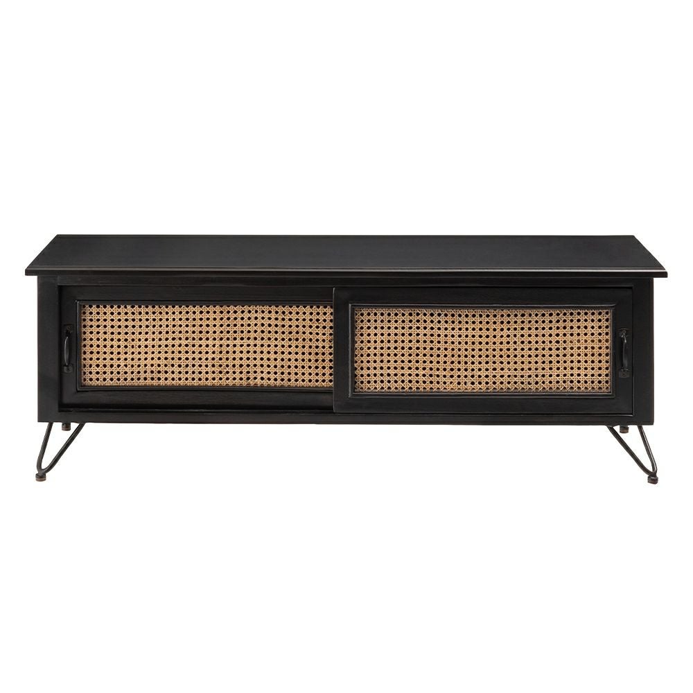 TVボード 天然木 ミンディ ラタン PM-336BK｜建材・住宅資材の公式通販