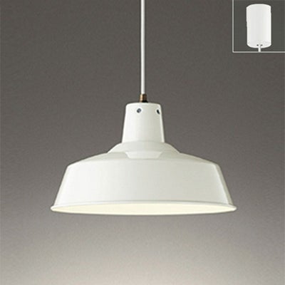 オーデリック OP252322LR ペンダントライト φ350 電球色 非調光 引掛シーリング 白色