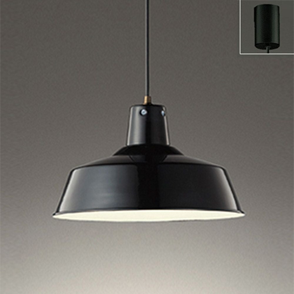 オーデリック OP252323LR ペンダントライト φ350 電球色 非調光 引掛シーリング 黒色