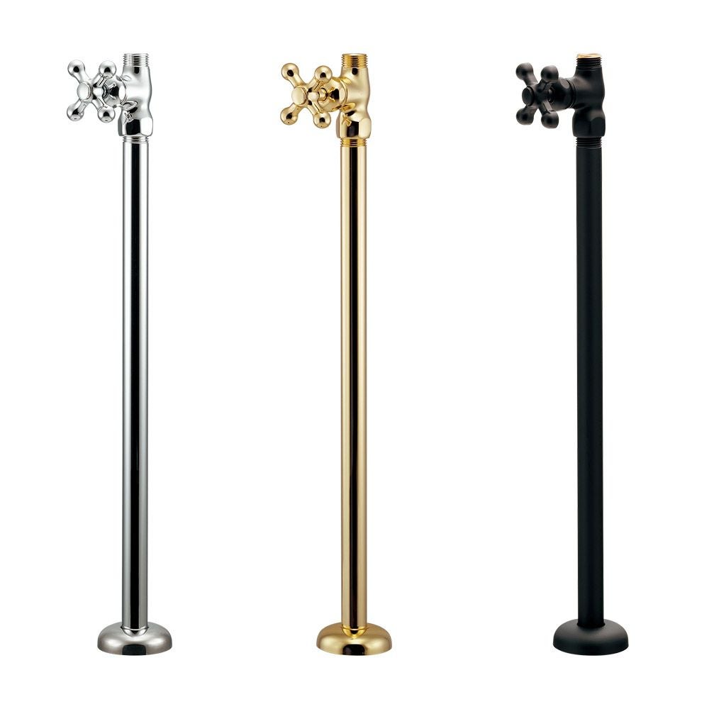 カクダイストレート形止水栓 （13×300） 709-610 709-610-AG 709-610-D