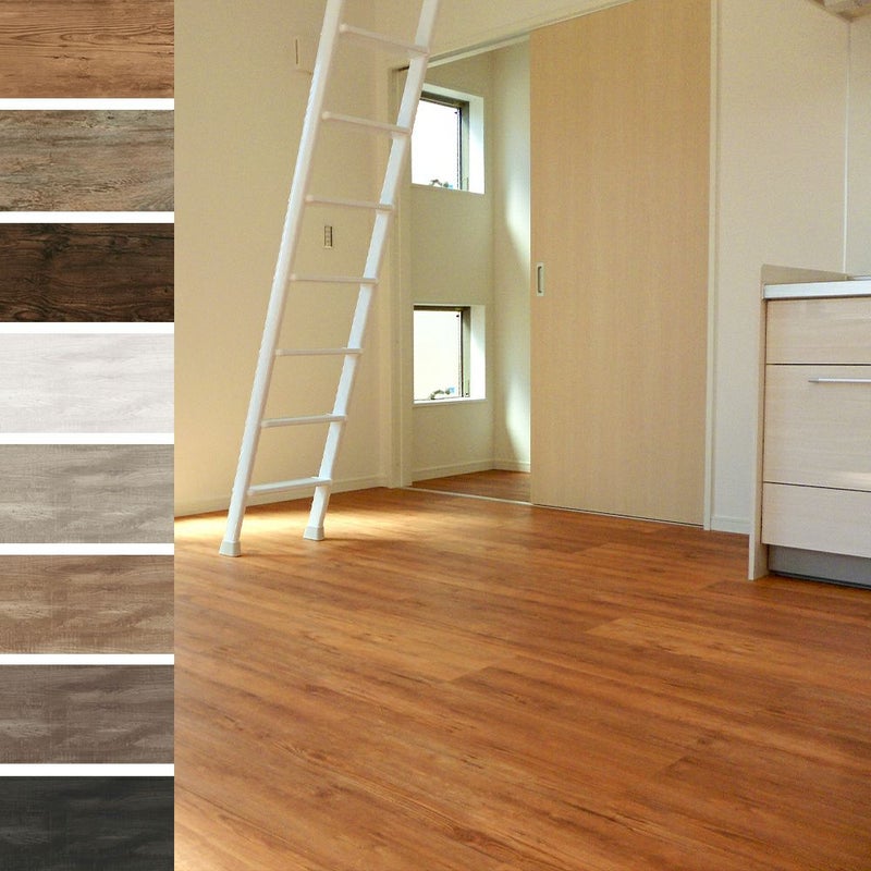 NAGATA 抗菌クラテツフロア KOH-ANTQ アンティークシリーズ(木目調) 8枚(2.1㎡)/ケース