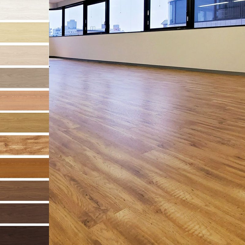 NAGATA 抗菌クラテツフロア KOH-WOOD ウッドシリーズ(木目調) 8枚(2.1㎡)/ケース