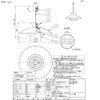 DAIKO ペンダントライト DPN-40521YE 照明 引掛シーリング取付式 LED電球付