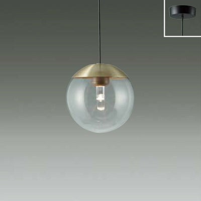 コイズミ照明 ペンダントライト AP54873 電球色 LED フランジ S-glass 