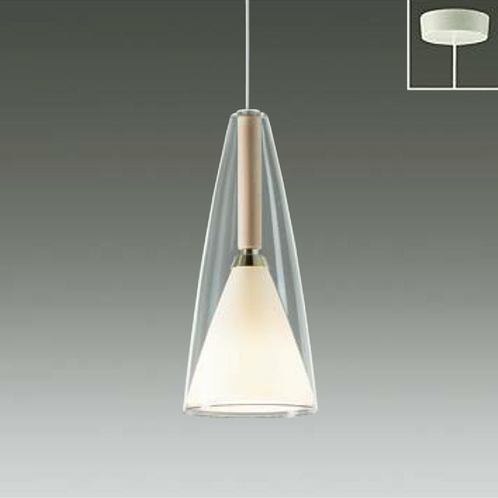 コイズミ照明 ペンダントライト AP54873 電球色 LED フランジ S-glass