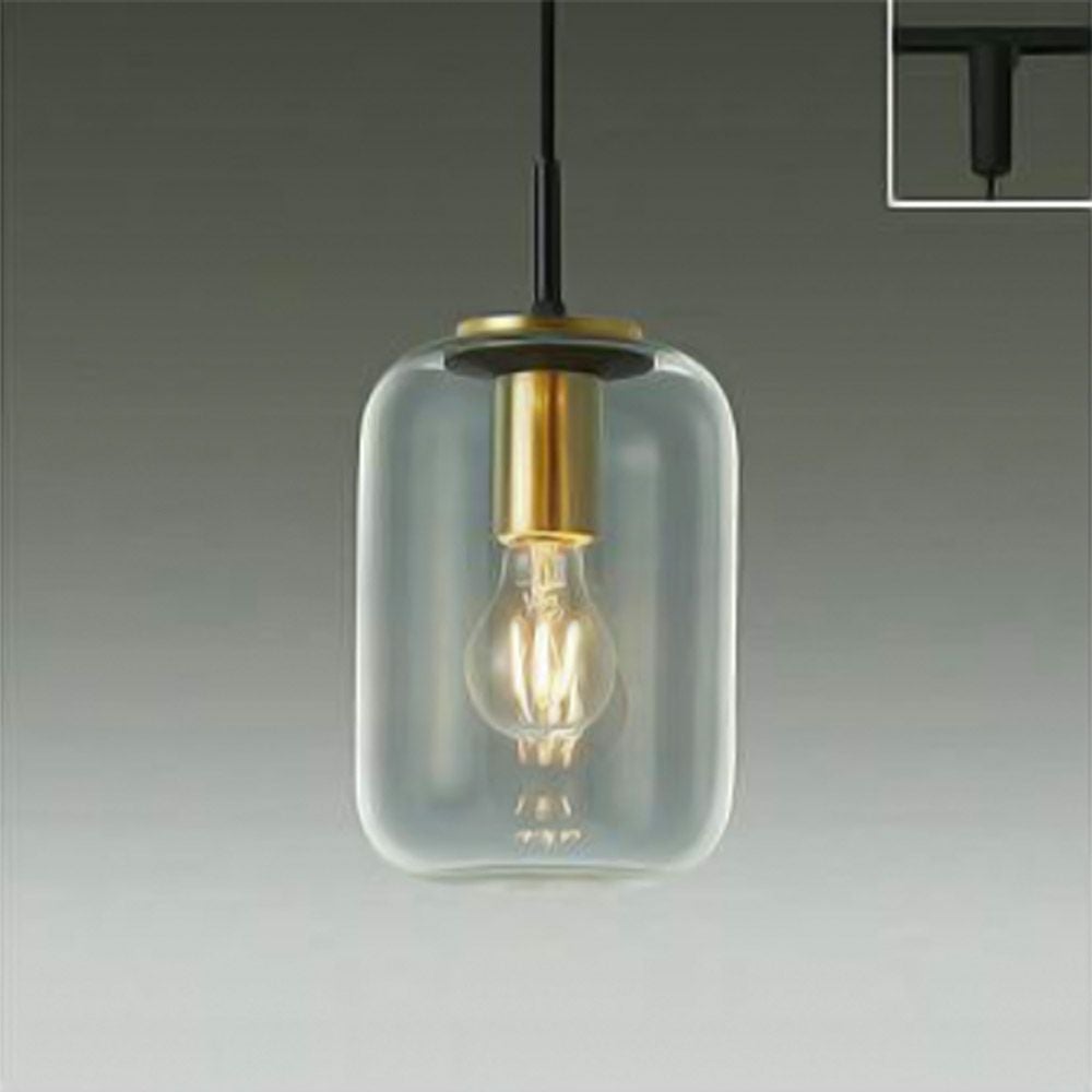 コイズミ照明 ペンダントライト AP54866 電球色 LED プラグ S-glass